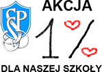 1% dla naszej szkoły - logo akcji